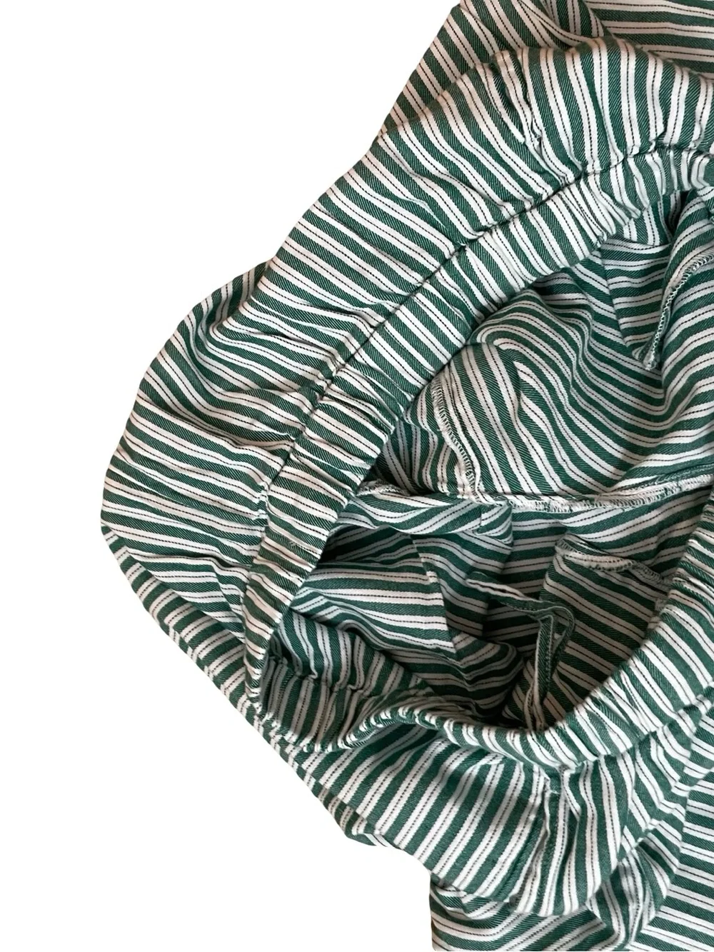 RACHEL ASHWELL Striped Peter Pan Collar Cottagecore Viral TikTok Pajama Set